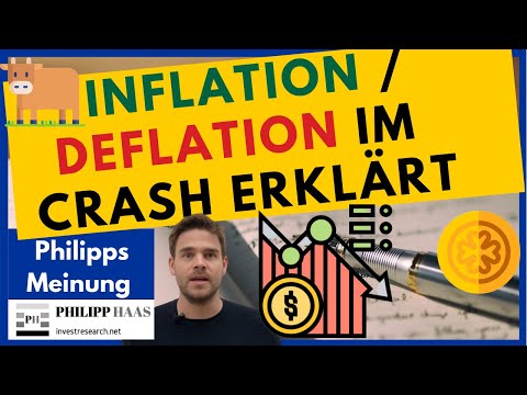 Bekommen wir jetzt Inflation oder Deflation: Erklärung und Meinung nach dem Börsencrash