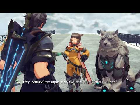 Bringer of Chaos Comes With . Cutscene . Xenoblade Chronicles 2 .