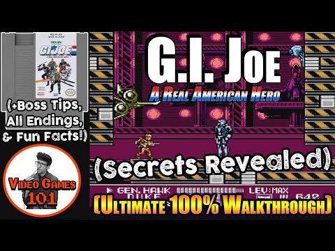 G.I. Joe NES Walkthrough | 100% Guide | Video Games 101