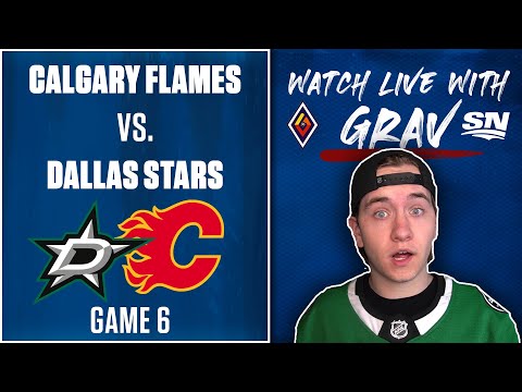 Watch Game 6 Calgary Flames vs. Dallas Stars LIVE w/ @GravitehHockey