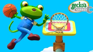 Basketball Game Day! 🏀 | Gecko's Garage 🚚 | Cartoons For Kids | Toddler Fun Learning