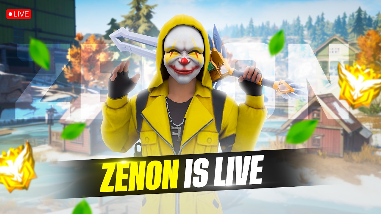 ZENON FF LIVE 🔴 FUN ROOMS CHALLENGE 🎯 CUSTOM ROOMS + DIAMOND GIVEAWAY 💎 EPIC BATTLES ⚔️