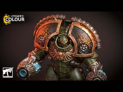 Salamanders’ Fiery Shoulder Pads | Warhammer: The Horus Heresy