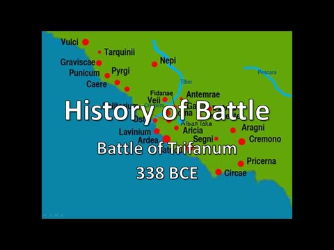 History of Battle - The Battle of Trifanum (338 BCE)