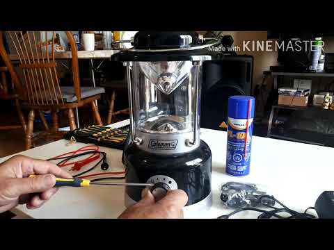 How to repair Coleman LED rechargeable Lantern