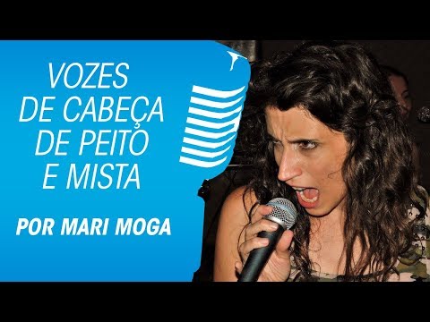 Voz de cabeça Voz de peito Voz mista