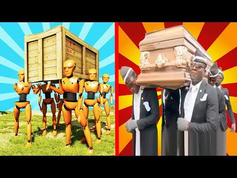 DANCE COFFIN ON FUNERAL MEME COMPILATION | ASTRONOMIA SONG | BeamNG Drive