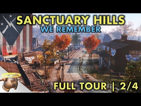 LIFE IN SANCTUARY HILLS | Part 2 - Huge, realistic Fallout 4 settlement and lore | RangerDave