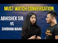 Abhishek Sir VS Shubham Ma'am | Hilarious Conversation | Must Watch | Glimpse Of Vedantu