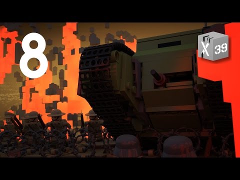 LEGO Battlefield 1: Building The Battle of the Sinai Desert: EP8 Armored Train, Mountains, & Weapons