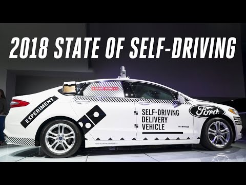 The state of self-driving cars: 2018