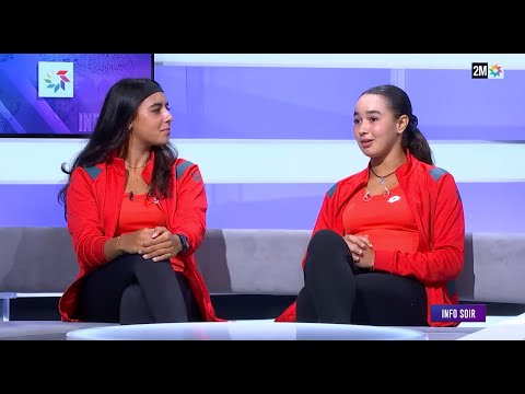 Interview: Aya El Aouni et Malak El Allami, les espoirs du tennis national