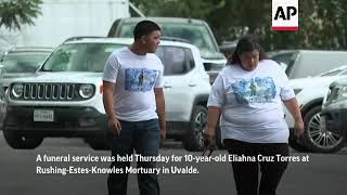 Funeral held for Eliahna Cruz Torres