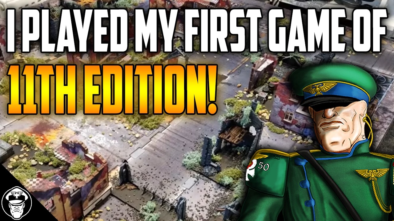 So I Played My First Game of 11th Edition Warhammer 40K! Here are My First Impressions!