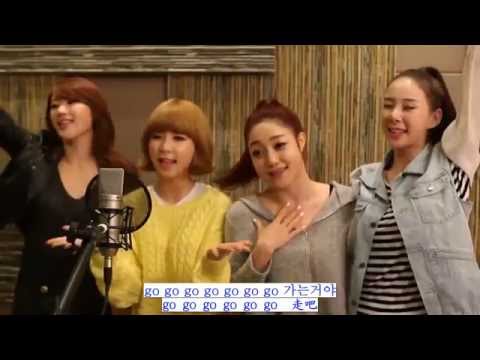 [中字] 120501 Nine Muses -  韓國國軍募兵活動歌曲"忠於我的青春" ver. 2