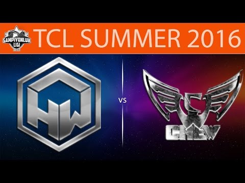 [LoL VODs] HWA vs CREW Game 1 | TCL Summer 2016 (11.06.2016) - HWA Gaming vs Crew e-Sports Club