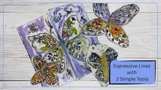 2 Must-Have Tools for Expressive Line Work in Mixed Media + Sealing Tip!