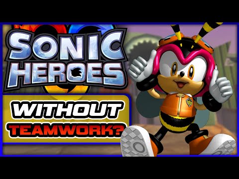 Can You Beat Team Chaotix Without Swapping Characters? - Sonic Heroes