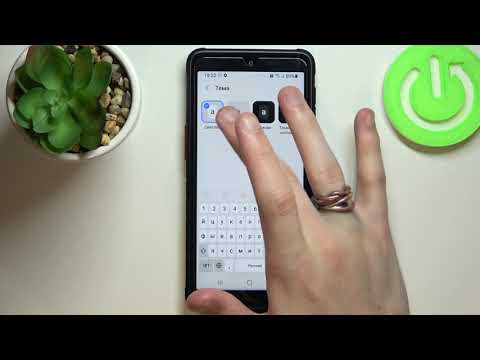 Как поменять тему клавиатуры Samsung Galaxy Xcover 5 / Цвет раскладки Samsung Galaxy Xcover 5