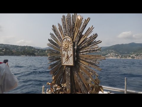Celebrata a "Santa" la festa di Sant'Erasmo, con la processione in mare