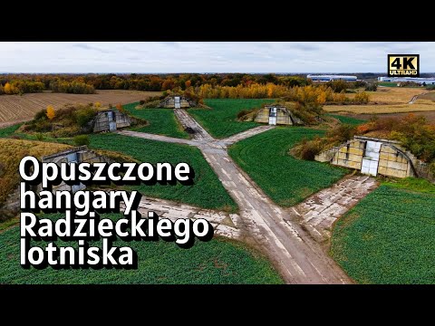 Hangary | Lotnisko Kluczewo | Stargard | Latanie Dronem | Radzieckie | Historia | Dron | EDM | 4K