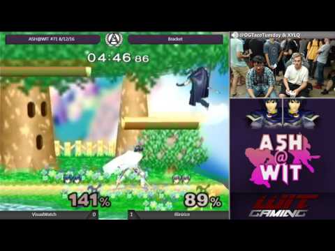 VisualWatch (Marth) vs Illinirice (Marth, Falco) - ASH@WIT #71 Melee Winner's Finals