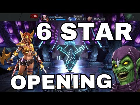 First 6 Star Hero Crystal Opening - Marvel Contest Of Champions
