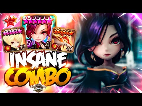 MULTI HIT SQUAD with Sylvia and Verdehile - Summoners War