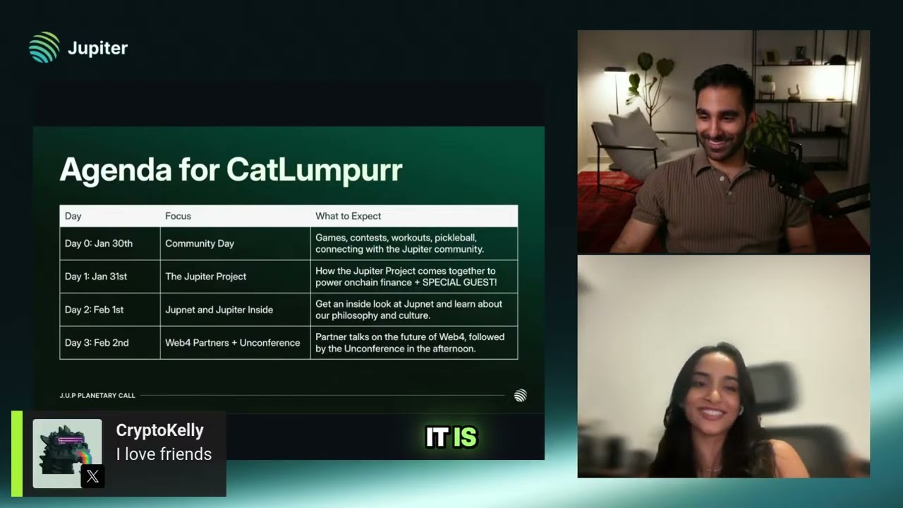 Catlumpur agenda update