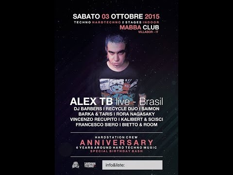 Alex TB live act @ Hardstation  - Sardegna - 03.10.2015