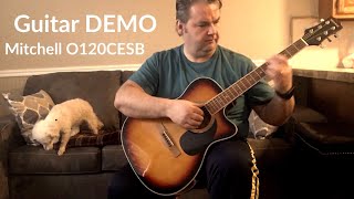 Video thumbnail for GUITAR DEMO REVIEW Mitchell O120CESB by Florentin Tise Plus