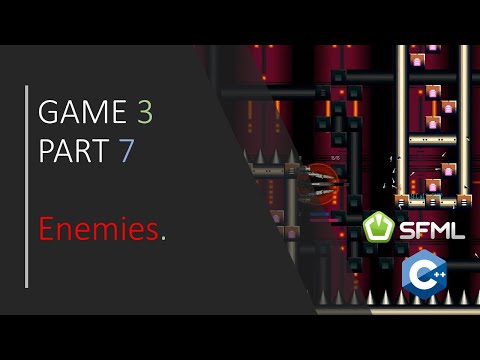C SFML Simple 2D Games GAME 3 PART 7 Enemies