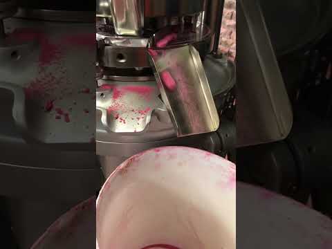 12 station D type special - tablet press for large gauge tablets.