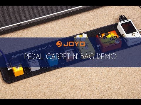 JOYO Pedal Carpet & Bag Official Demo