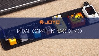 JOYO Pedal Carpet & Bag Official Demo