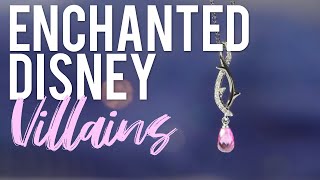 Enchanted Disney Villains Maleficent Earrings Pink Sapphire & Diamond Rhodium Over Silver 0.24ctw Related Video Thumbnail
