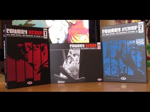 Unboxing: Cowboy Bebop - Ultimate Edition DVD Box Vol 1 & 2 (italian version by Dynit)