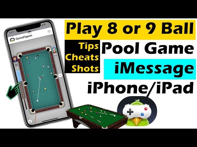 How To Shoot In Iphone 8 Ball