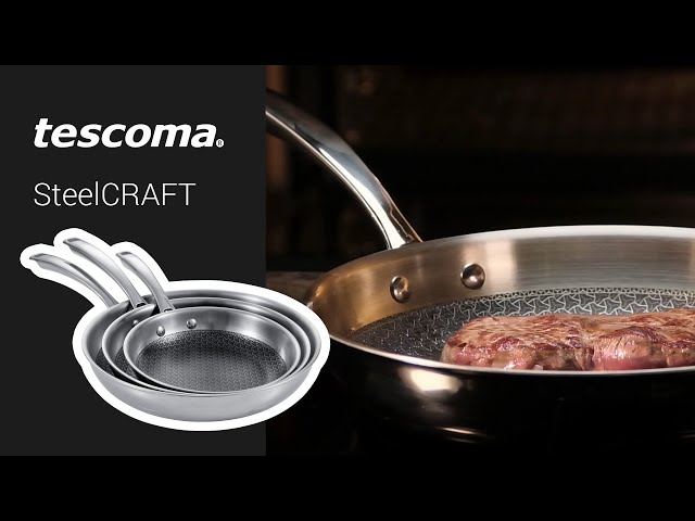 Video teaser for Frying pans SteelCRAFT