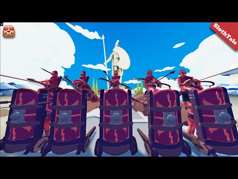 UNBREAKABLE SHIELD WALL - TABS MOD (5x ANCIENT TANK vs EVERY UNIT)