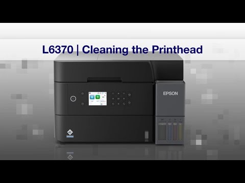 Hướng dẫn vệ sinh đầu in Epson EcoTank L6370 khi bản in bị sọc, thiếu màu