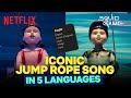 Squid Game ICONIC Jump Rope Song In 5 Languages Squid Game Season 3 Netflix India
