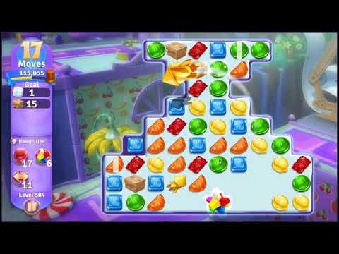 Wonka's World of Candy Level 584 - NO BOOSTERS + FULL STORY 🍫 | SKILLGAMING ✔️