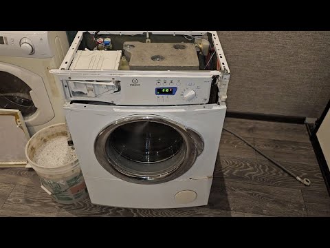 CRAZY washer indesit-hansa WISE107! final rinse and spin 1000 rpm