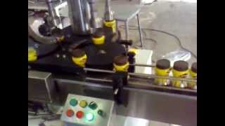 Automatic Four Head Screw Capping Machine