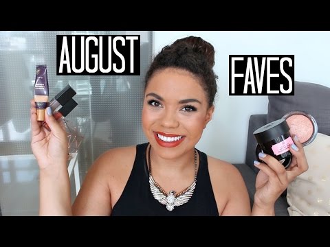 August Beauty Faves! | samantha jane Video