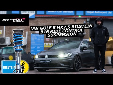 MK7 Golf R Coilover Install | BILSTEIN B16 Ride Control [Retrofit Electronic Damping to your MK7R]
