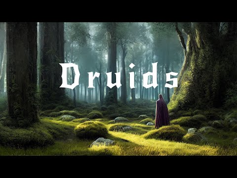 Druids - Soothing Ambient Music For Sleep and Stress Relief - Ambient Rain and Thunder