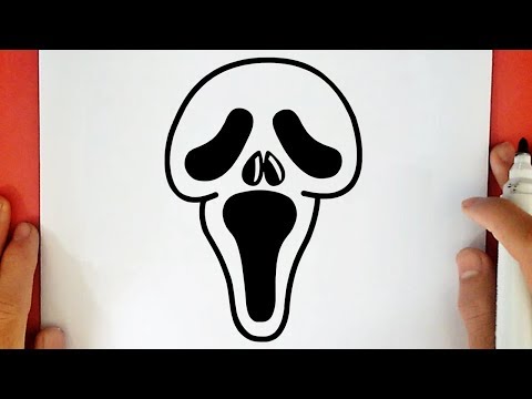COMMENT DESSINER LE VISAGE SCREAM