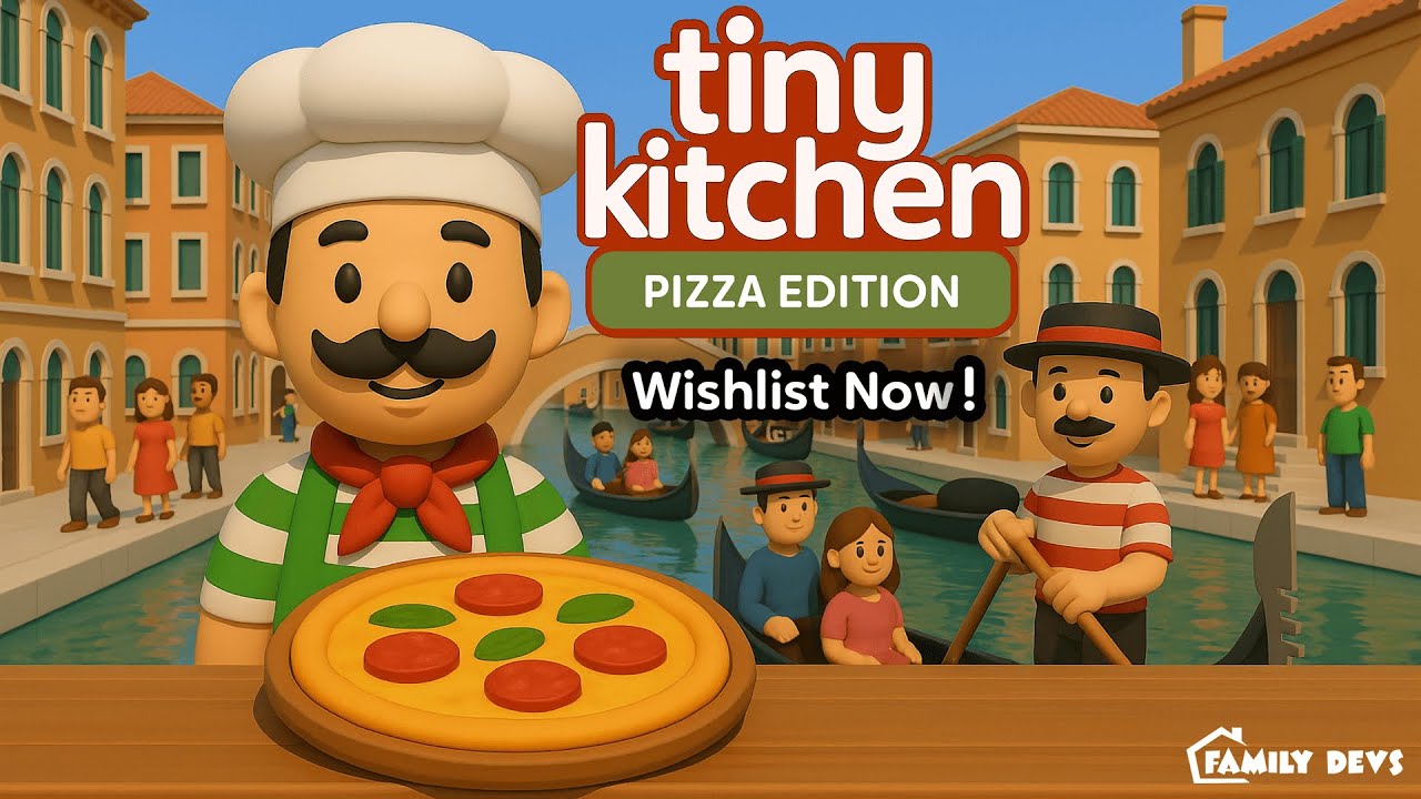 Tiny Kitchen: Pizza Edition - Announcement Trailer